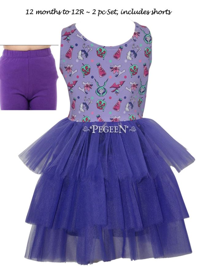 Princess Everyday Dress - Girl Villains | Pegeen 1142