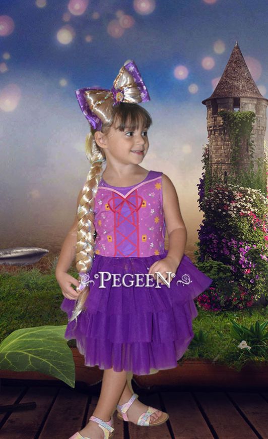 Princess Everyday Dress - Rapunzel Inspired | Pegeen 1183