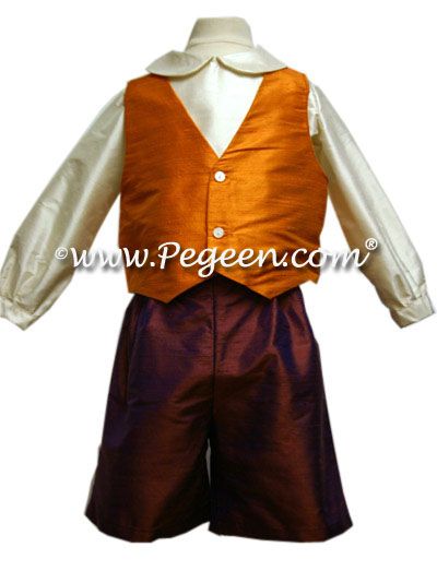 Boy's 3 pc vest suit for younger boys 