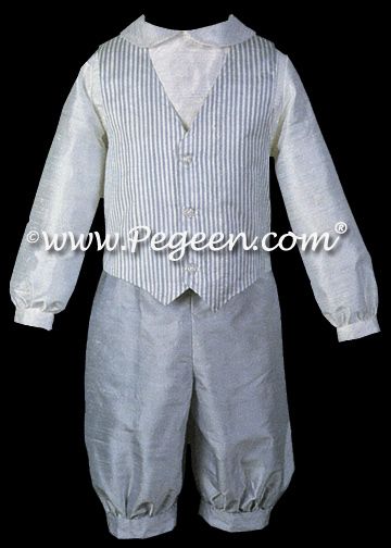 Boy's 3 pc vest - shirt and knicker suit