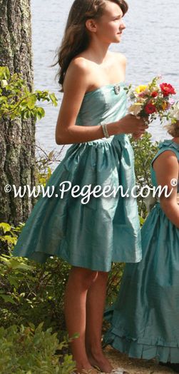 Model - Pegeen Tween Jr Bridesmaids Dress Style 306