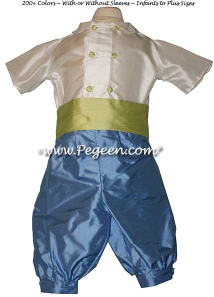 Boys Silk French Style Pageboy Suit 509
