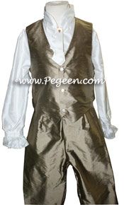 Boys Style 592 - Boys Page Boy Suit with Pant, Vest & Fancy Shirt