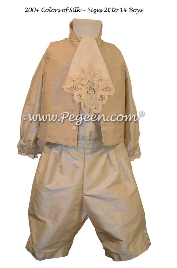 Boys Price Suit with shirt, jacket, breeches and side sash
