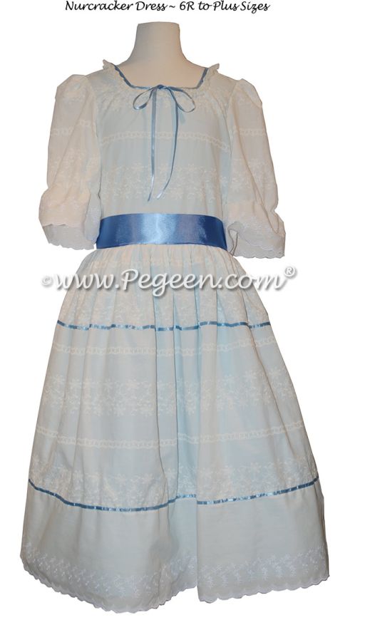 Clara's Eyelet Cotton Dress from The Nutcracker