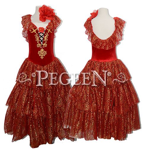 TUTU 784 Nutcracker Spanish Dancers/Don Quixote Costume 