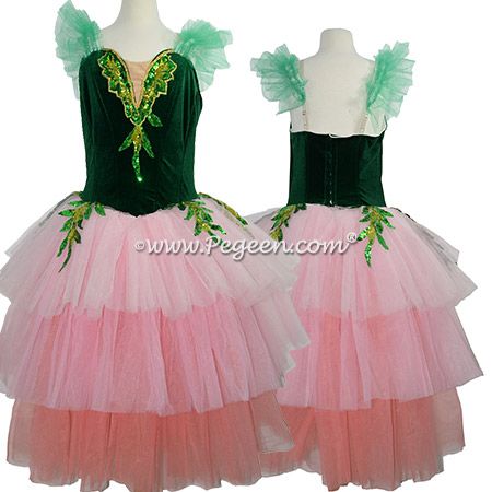 TUTU 786 Velvet Waltz of the Flowers Romantic Style