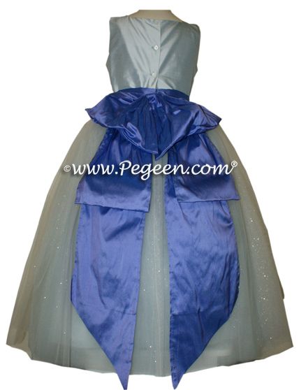 Flower Girl Dress Style 902 - the Sapphire Fairy | Pegeen