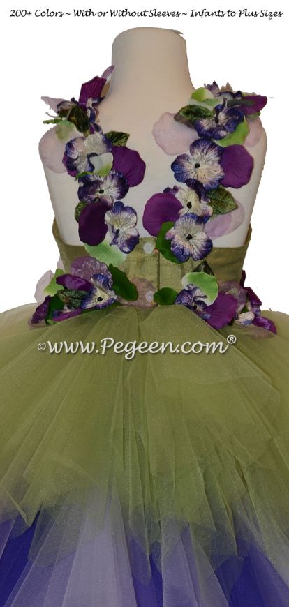 Back Detail Flower Girl Dress Style 920 FAIRYTALE COLLECTION - the Enchanted Fairy
