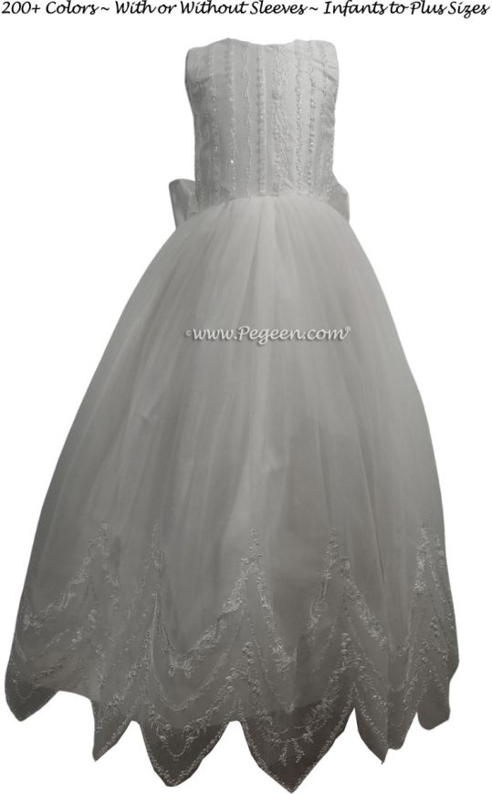 First Communion or Flower Girl Dress Style 967