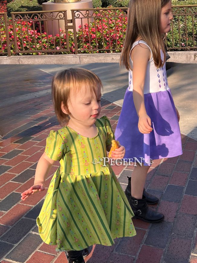Circle Dress - Pegeen Princess Everyday Print Anna and Elsa Prints