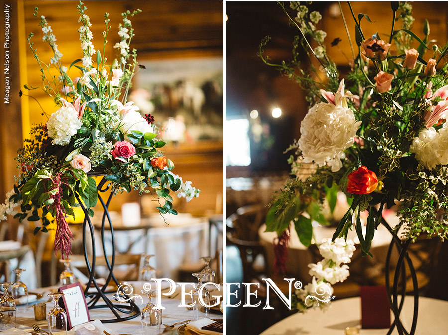 Featured weddings using brown as a base color for your flower girl dresses