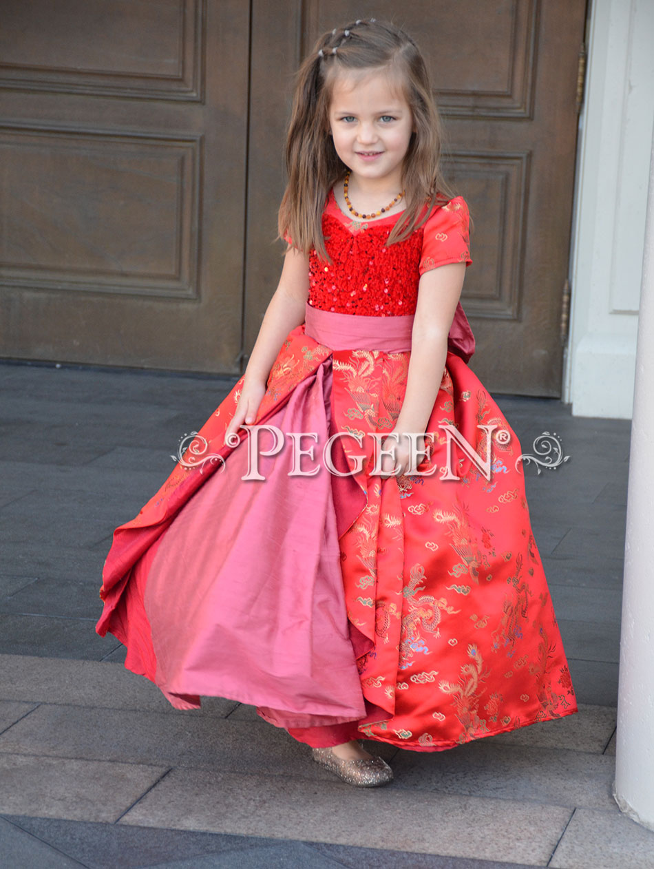 Elena of Avalor Inspired Ballroom Dress for a little girl now available for purchase!