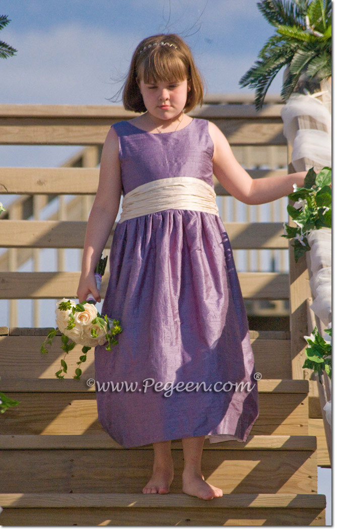 Plus size flower sales girl dresses