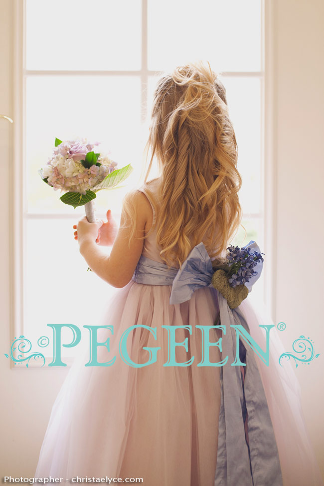 A little flower girl dress makes a hit at her momma's wedding!