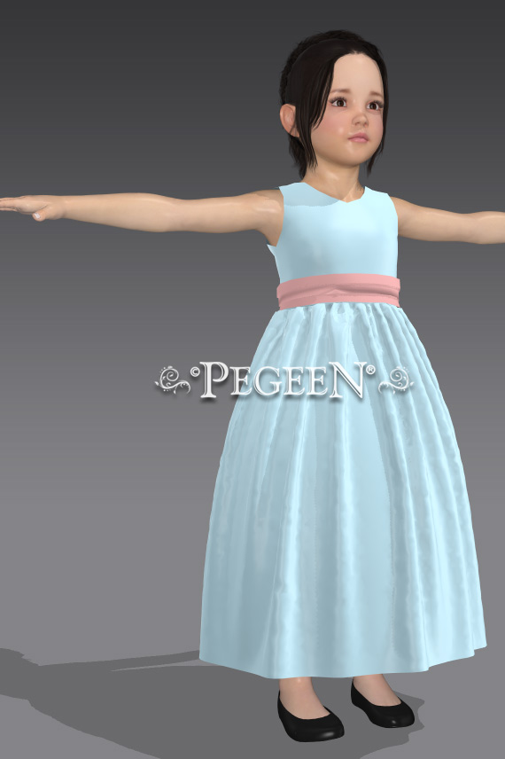 Use our Pegeen Dress Dreamer to Design your Flower Girl Dress