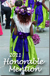 Purple and Lime Flower Girl Dresses of the Year Honorable Mention 2011