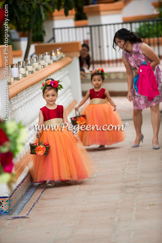 2014 Garden Flower Girl Dresses/Wedding of the Year