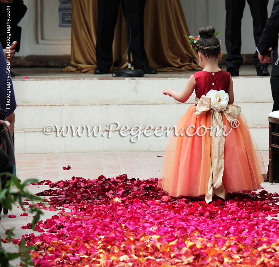 2014 Garden Flower Girl Dresses/Wedding of the Year