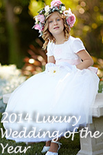 2014 Luxury Wedding/Flower Girl Dress of the Year