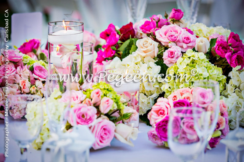 Flower Girl Dress of the Year in Shades of Pink Silk