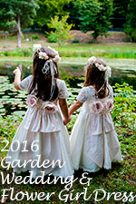 2016 Garden Flower Girl Dress/Wedding of the Year