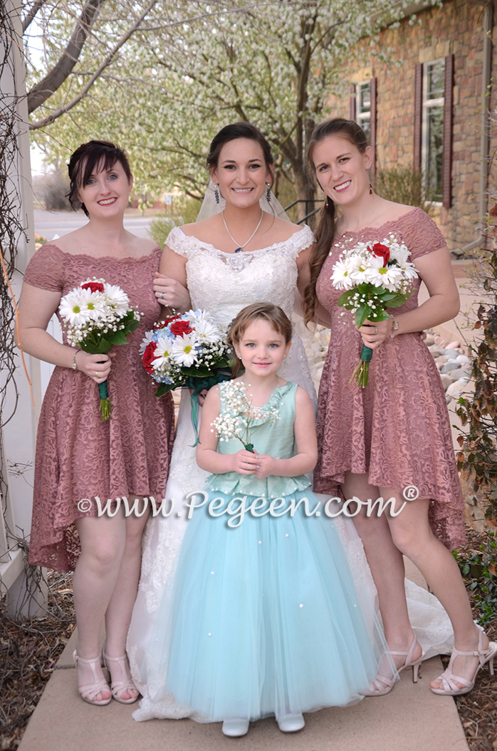 2017 Intimate Family Wedding & Flower Girl Dress of the Year